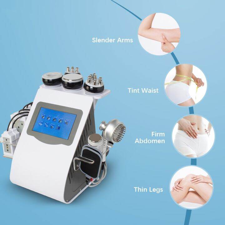 9In1 / 6In1 Laser Radio Frequency RF 40K Cavi Lipo Slimming Ultrasonic Liposuction Cavitation