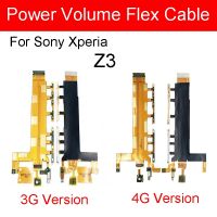 【CW】 For Sony Xperia Z3 D6653 D6603 D6643 3G 4G On/Off Power Volume Button Flex Cable With Microphone Vibrator