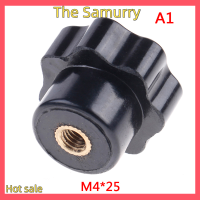 Samurry ✨Hot Sale✨ Car พลาสติก M4/M5/M6/M8ด้ายหญิงเจ็ด Star shaped HEAD CLAMP NUTS KNOB