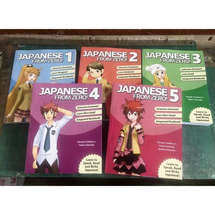 Japanese From Zero Book 1 to 5 Lazada PH