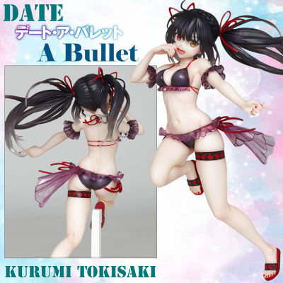 Figure ฟิกเกอร์ จากการ์ตูนเรื่อง Date A Live Fragment Bullet พิชิตรัก พิทักษ์โลก กระสุนรัก Kurumi Tokisaki โทคิซากิ คุรุมิ Swimsuit ชุดว่ายน้ำ Ver Anime อนิเมะ การ์ตูน มังงะ คอลเลกชัน ของขวัญ Gift จากการ์ตูนดังญี่ปุ่น New Collection ตุ๊กตา Model โมเดล