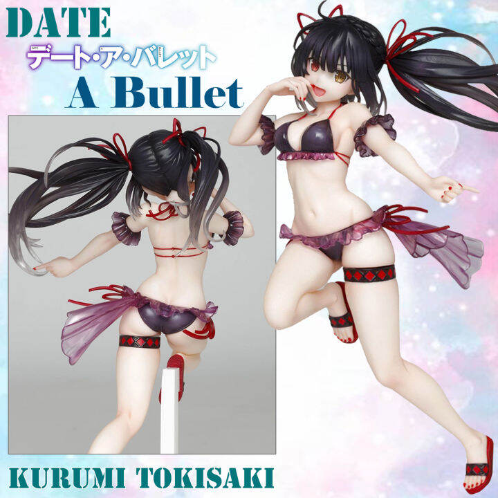 figure-ฟิกเกอร์-จากการ์ตูนเรื่อง-date-a-live-fragment-bullet-พิชิตรัก-พิทักษ์โลก-กระสุนรัก-kurumi-tokisaki-โทคิซากิ-คุรุมิ-swimsuit-ชุดว่ายน้ำ-ver-anime-อนิเมะ-การ์ตูน-มังงะ-คอลเลกชัน-ของขวัญ-gift-จาก