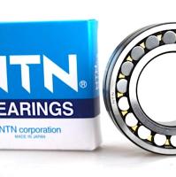 22222 B ( 110 x 200 x 53 mm.)  NTN Spherical roller bearings รูตรง รังทองเหลือง = 1 ตลับ