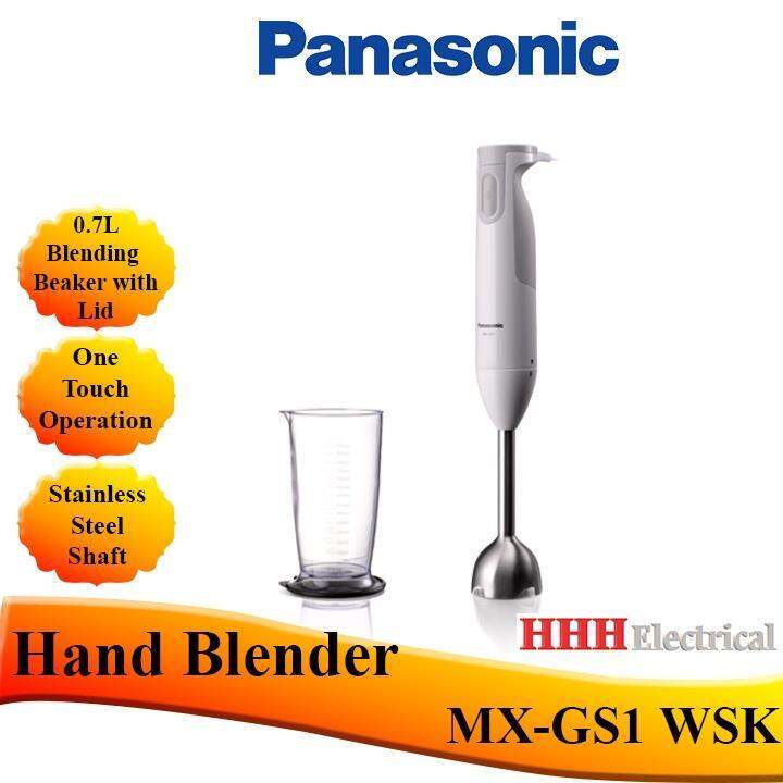 Hand blender PANASONIC Hand Blender Plastic Stick MXGS1 WSK Lazada