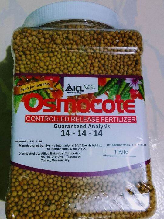 OSMOCOTE 14-14-14 CONTROLLED RELEASE FERTILIZER ORIGINAL PACKING NOT ...