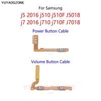 สำหรับ Galaxy J5 2016 J510 J510F J5108 J7 J710 J710F J7108ปุ่มเปิด/ปิดไอโฟนสวิตช์เปิด/ปิดสายเคเบิลงอได้ปิดเสียงปุ่ม