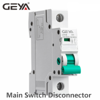 Din Rail Isolator Circuit Breaker 230V/400V สวิตช์หลัก 63A 100A 125A สวิตช์แยก GEYA-Daoqiao