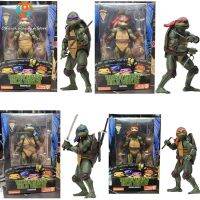 เต่านินจาภาพอนิเมะ Neca แบบฟิล์ม1990รุ่นลิมิเต็ดอิดิชั่นหุ่นแอคชั่นรูปปั้นของตกแต่งห้องของขวัญวันเกิด