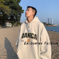 Encounter Fashion เสื้อสเวตเตอร์  เสื้อกันหนาวมีฮู้ด เสื้อกันหนาว เสื้อแขนยาวชาย เสื้อกันหนาว เหมาะ สม เด่น ขี้ขลาด หลายสี C90ALXU 41Z231010