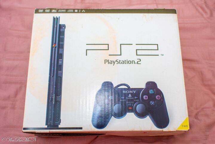 Sony PlayStation 2 Slimline Charcoal Black Console