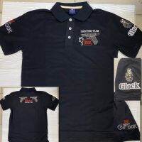 Glock Polo Shirt Embroidered Black Color