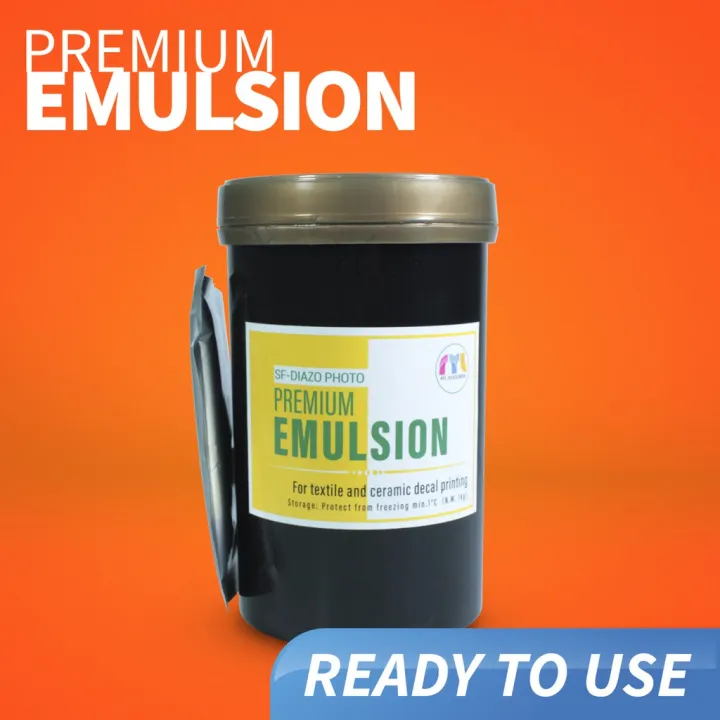 EMULSION PHOTO EMULSION for SILKSCREEN PRINTING (1kg) with SF Diazo
