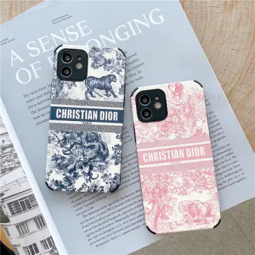 Christian Dior iPhone 11 12 Pro Max Case Eye Trunk Back Cover With Strap