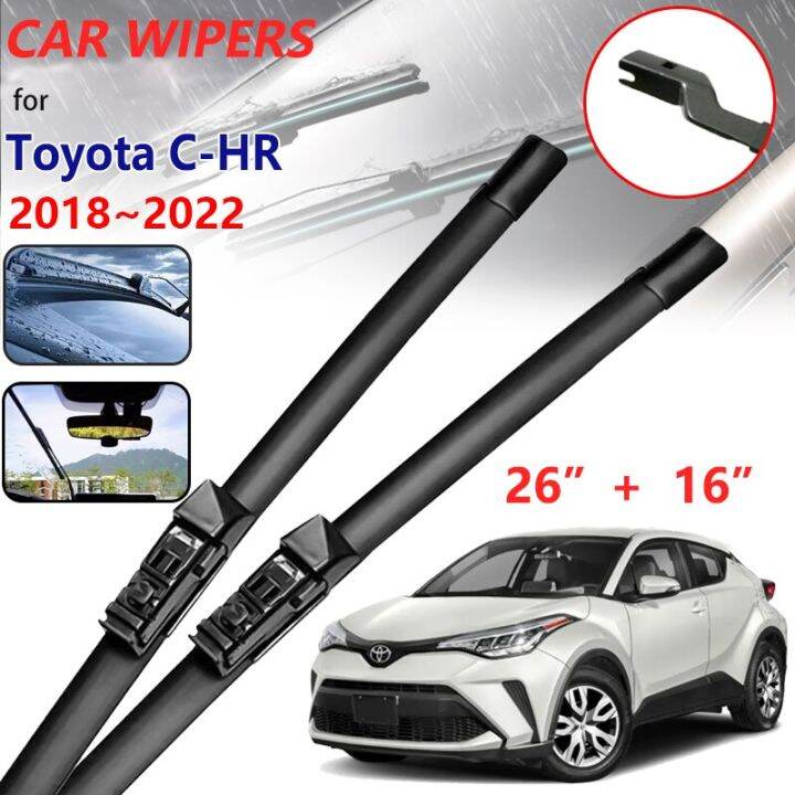 3x Car Wiper Blades for Toyota CHR Accessories 20182022 AX10 AX50