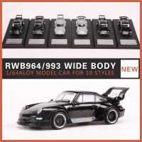 ลดราคา1:64 RWB964 RWB993โมเดลรถอัลลอยฉบับที่จำกัด699