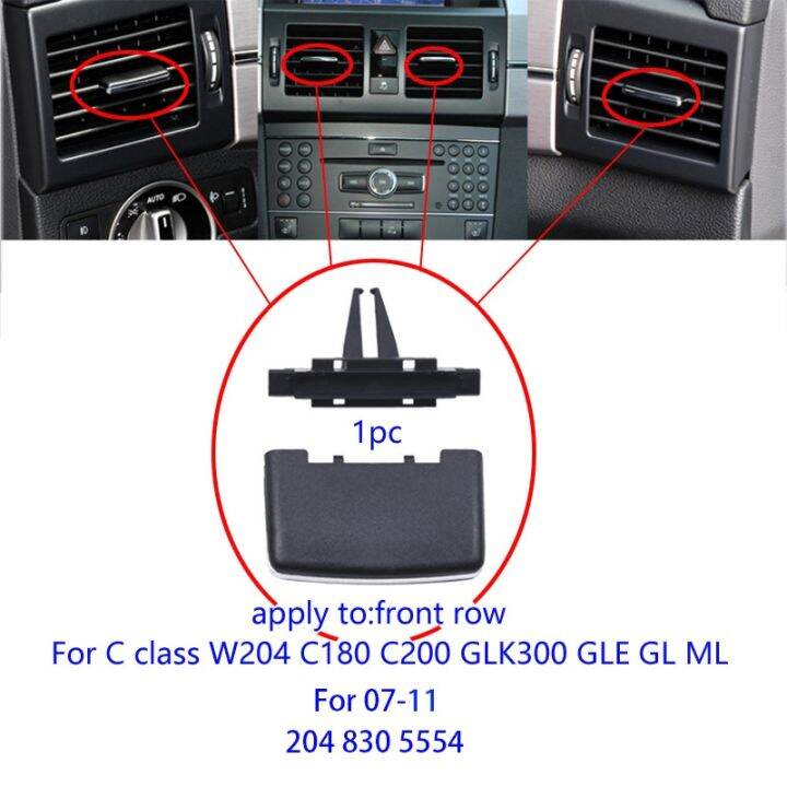 hot-xijxexjwoehjj-516-a-c-air-vent-outlet-tab-คลิปรถด้านหน้า-air-conditioner-vent-repair-kit-สำหรับ-mercedes-benz-w204-c180-c200-c260-glk300-glk260