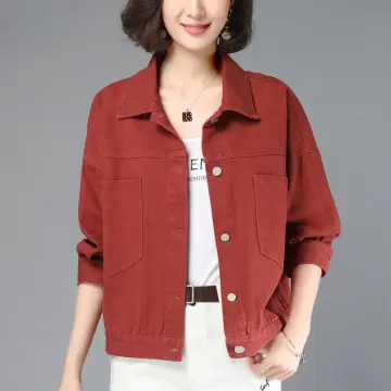 New Korean style loose and versatile cotton jacket casual long