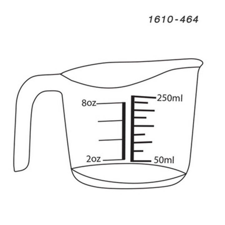 แก้วตวง-ถ้วยตวงไอมิกซ์-imix-250cc-ถ้วยตวงมีสเกลวัดปริมาณ-ออนซ์-และ-มิลลิลิตร-เป็นแก้วทนความร้อน-tempered-glass-measuring-jug