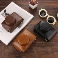 Full Body Precise Fit PU Leather Digital Camera case Bag box Cover Skin for Fuji Fujifilm XF10 X70 XQ2 XQ1 XF1 Camera Cases Covers and Bags