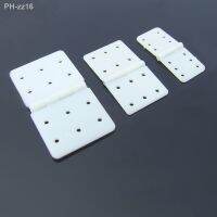 White Nylon Hinge Pinned Hinge 12x24mm 16x29mm 20x36mm For RC Airplane Plane Parts DIY Model Replacement