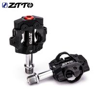 (TSQIU) ZTTO MTB รถจักรยานอะลูมิเนียม Self-Locking พร้อมคลิปสำหรับจักรยานเสือภูเขาปิดผนึกตัวล็อคระบบลูกปืนเหยียบ PD22อะไหล่380G