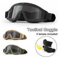 กีฬากลางแจ้งรถจักรยานยนต์แว่นตากันแดดโพลาไรซ์ Goggle Windproof แว่นตายุทธวิธีตั๊กแตน