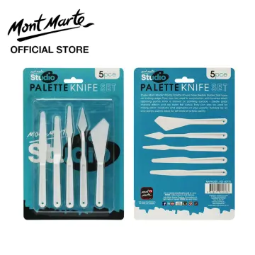 Mont Marte Studio Palette Knife Set 5pc - Plastic