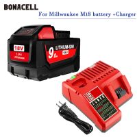 xphb22 for Milwaukee 48-11-1852 M18 LITHIUM XC 6.0Ah Extended Capacity Battery for Milwaukee 48-11-1850 48-11-1840 Cordless Power Tools