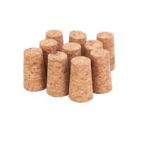 200Pcs Tapered Corks Stoppers DIY Craft Art Model Building 22x17x35mm