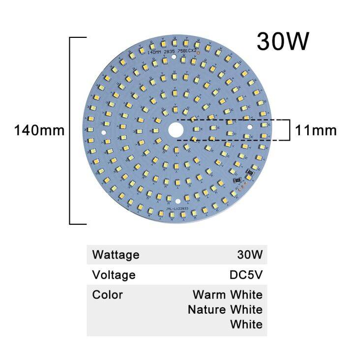 หลอดไฟ-led-หรี่แสงได้-dc5v-โคมไฟ-led-แบบ-smd-5730-5w-6w-10w-ลูกปัดไฟ-led-สีขาวอบอุ่นสีขาวไฟ-led-ปรับได้ไฟ-diy-หรี่-usb