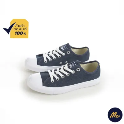 Mc Jeans รองเท้าผ้าใบ Unisex สียีนส์ ใส่ได้ทั้งผู้ชายและผู้หญิง ทรงสวย ใส่สบาย M09Z007