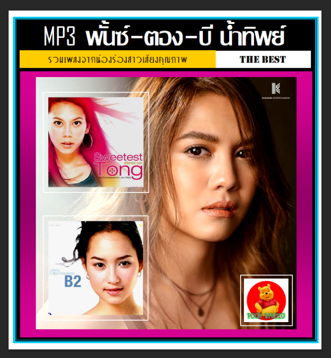 usb-cd-mp3-พั้นซ์-ตอง-บี-น้ำทิพย์-รวมฮิตทุกอัลบั้ม-เพลงไทย-เพลงยุค90-195-เพลง