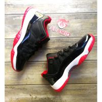 2023 HOT Original ΝΙΚΕ Ar J0dan 11 Low "Bred" Fashion Basketball Shoes Trendy Sports Shoes Black Red (Free Shi)pping)