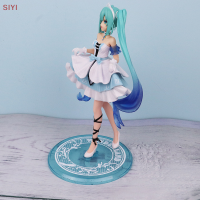 SIYI?Gift?Cheap? โมเดลฟิกเกอร์ตัวการ์ตูนฟิกเกอร์อนิเมะ Hatsune Miku รูปนักร้องเสมือนน่ารัก