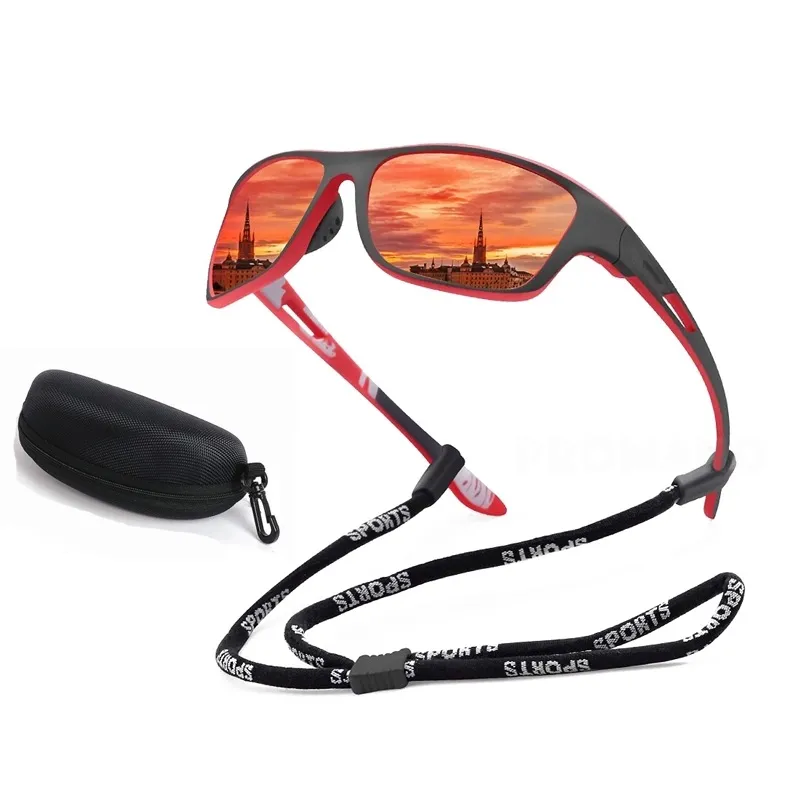 Shimano Polarized Fishing Sunglasses Men's Driving Shades Male Sun