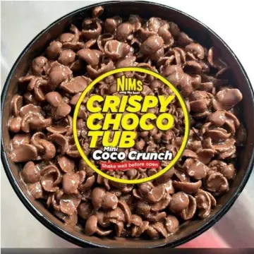 NIM CRISPY CHOCO TUB Snacks, Coco ball coated chocolates 250 g. x 1 piece.