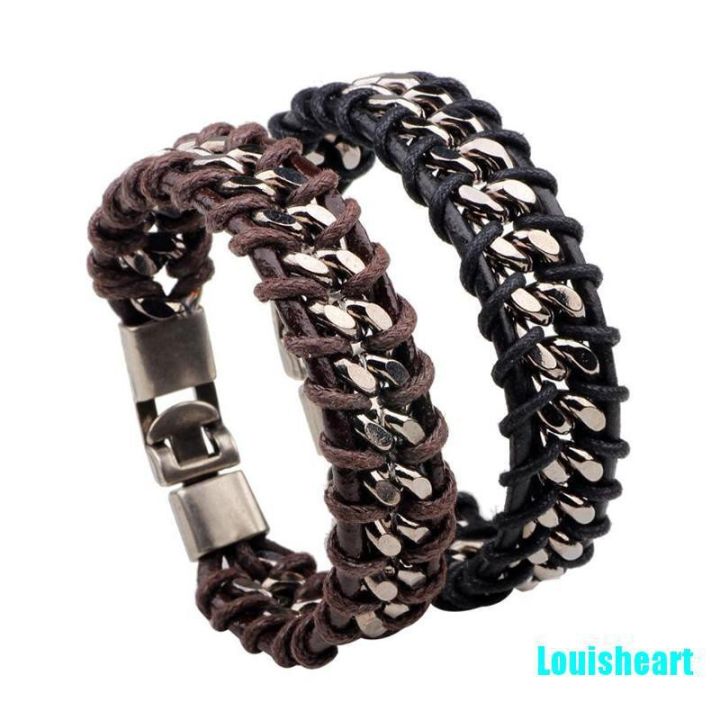 louisheart-vintage-punk-leather-celet-bangle-men-wrist-band-ided-cuff-jewelry-gift