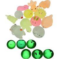 【CW】 10Pcs Squishies The Dark Kawaii Squeeze Stress for Kids Favors