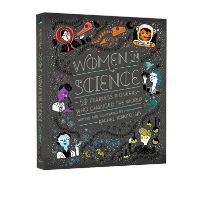 Women in science 50 fearless pioneers who changed the world stem hardcover English original picture book