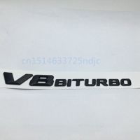 【✅】 GA Auto Lhr สำหรับ MERCEDES V8 BITURBO V12 BITURBO บังโคลนข้างโลโก้ป้ายสัญลักษณ์ AMG ตกแต่งดัดแปลง2ชิ้น