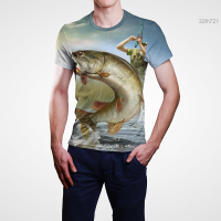 New 2023 Summer Summer 2022 3D Print Fish T-shirt Men Women Children Casual Funny Short Sleeve Cool Boy Girl Fashion Unisex Tees Tops fashion versatile t-shirt