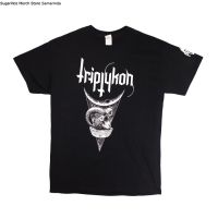 เสื้อยืดโอเวอร์ไซส์เสื้อยืด พิมพ์ลาย Goat MOON TRIPTYKON Band - LS-4XL  3RG4