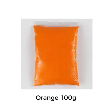 Orange Air Dry Lightweight Foam Clay