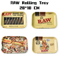 RAW Life 280 MM*180 MM Large Size Classic Metal Rolling Tray 11"inch