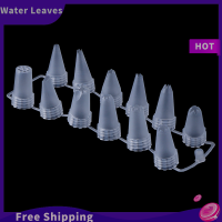 Water Leaves 12ชิ้น/เซ็ตพลาสติก icing piping ครีม confectionery nozzle Tips cake Decor Tools