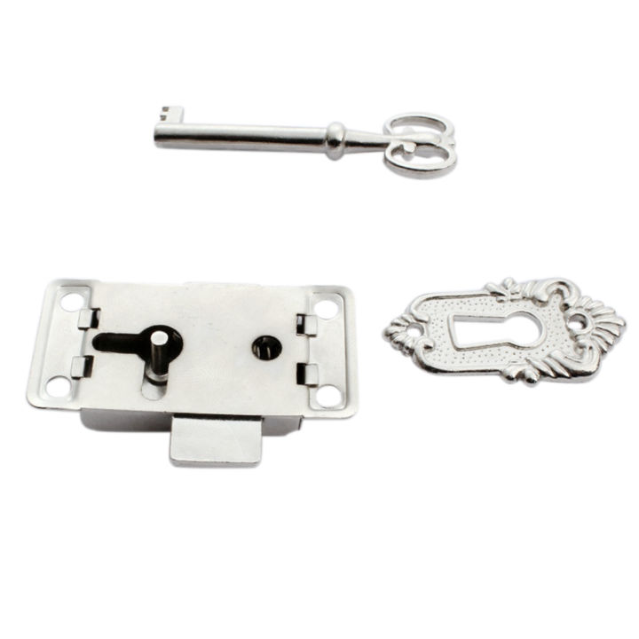 bokali-1pcs-vintageของเก่าคลาสสิคลิ้นชักตู้เสื้อผ้าตู้เก็บของตู้ชั้นวางประตูเหล็ก-กุญแจ