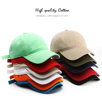 [Hat vendor]SLECKTON หมวกเบสบอลคุณภาพสูงสำหรับแฟชั่นผู้หญิงและผู้ชายหมวกสีทึบผ้าฝ้ายซักได้หมวก Snapback แบบลำลองขายส่ง