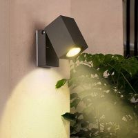 LED 5W Outdoor Wall Light GU10 Adjustable Folding Sconce Waterproof IP65 Outside Porch Lights Courtyard Garden Wall Lamp Fixture