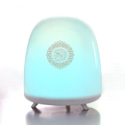 Smart Press Night Light Quran Speaker Player Remote Control LED Lamp Quran