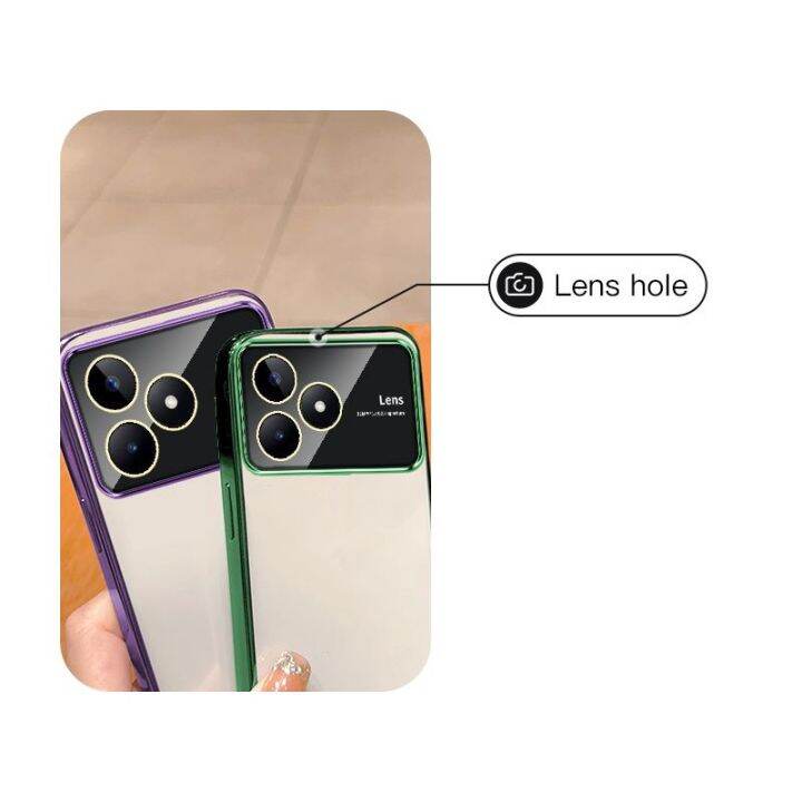 เคสโทรศัพท์ใหม่สำหรับ-realme-c51-ฝาครอบ-แบบหน้าต่างขนาดใหญ่เคส-realme-c51-เคลือบด้วยไฟฟ้า-tpu-แบบนิ่มป้องกันการชน-ฟิล์มป้องกันสำหรับเลนส์